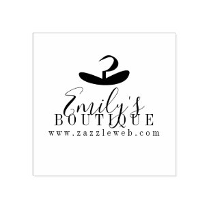 Online Boutique Hanger Klädlogo Stämpel