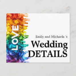 🌈 Online Bröllop innehåller HBT-uppgifter som har Tilläggskort