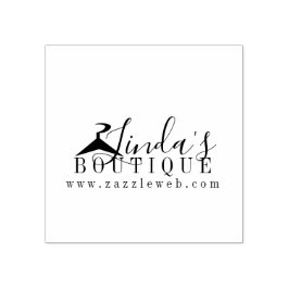 Online Butik Kläder Hängare Logotyp   Stämpel