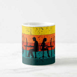 Online Dag Firate Modern Romantik Kaffemugg