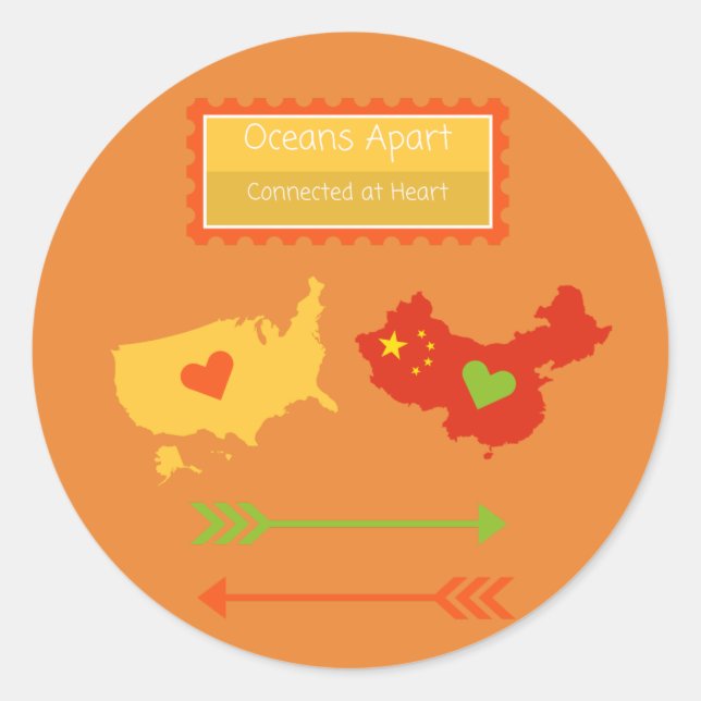 Online ESL Lärarmärke Runt Klistermärke (Framsida)