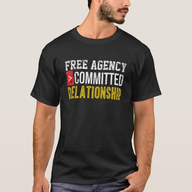 Online för enstaka utfästelser om relation, Dating T Shirt (Framsida)