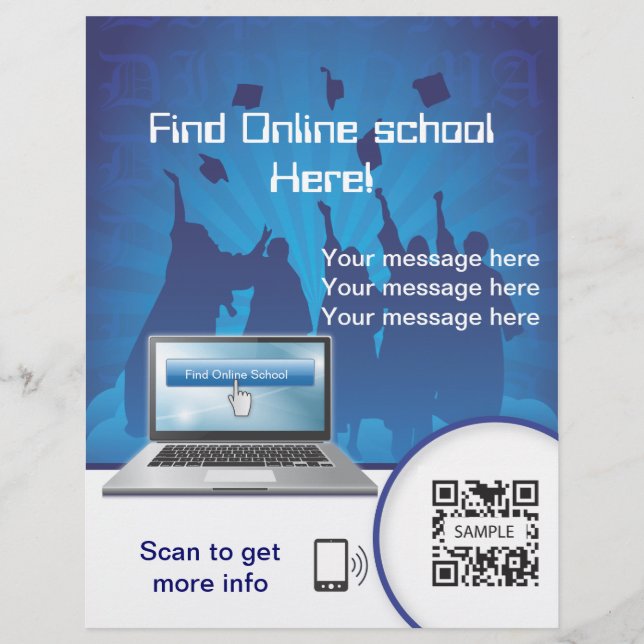 Online för Flyer-mall Reklamblad (Framsidan)