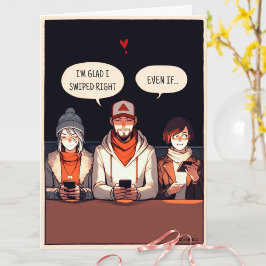 Online för humoristisk citattecken vid Funny Valen Kort