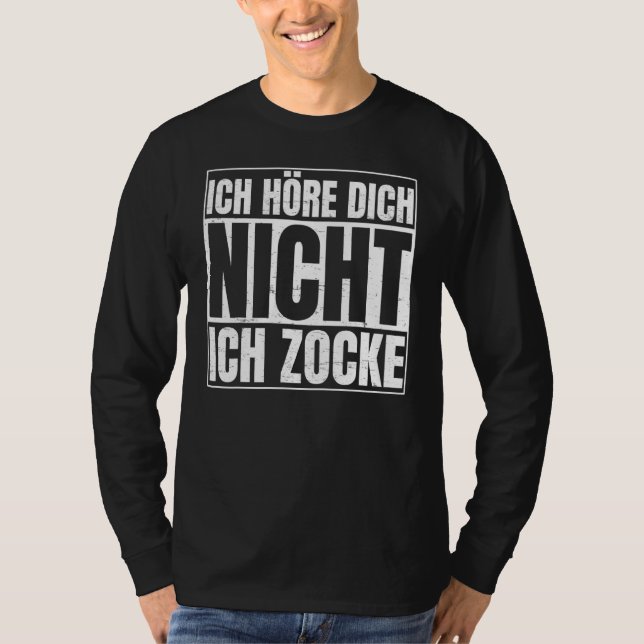 Online Gamer for Computer Freak T Shirt (Framsida)
