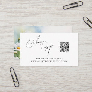 Online OSA QR Code daisys vår webbplats Visitkort