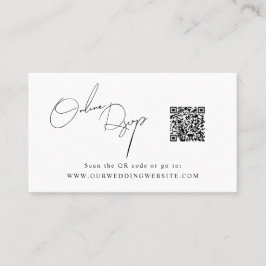 Online OSA QR Code daisys vår webbplats Visitkort