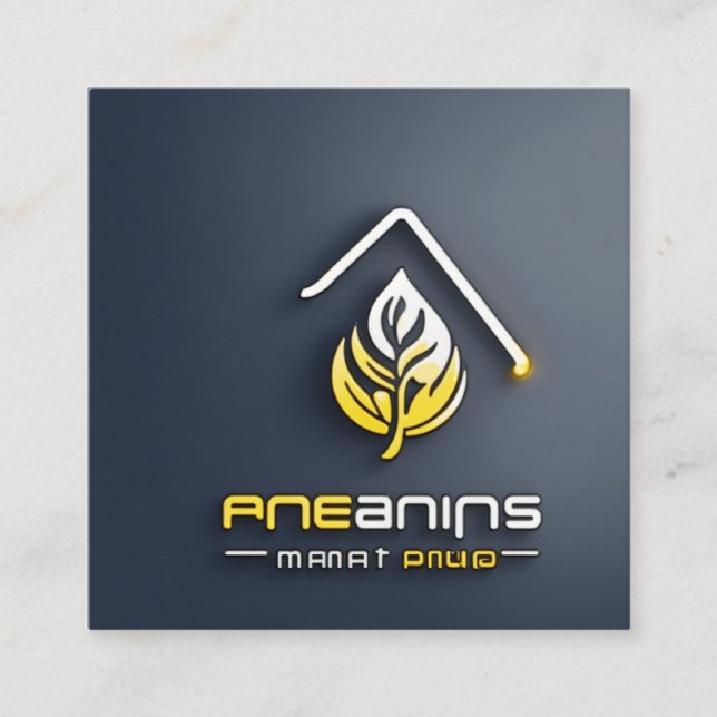 "Online Sales Specialist" Fyrkantigt Visitkort (Framsida)