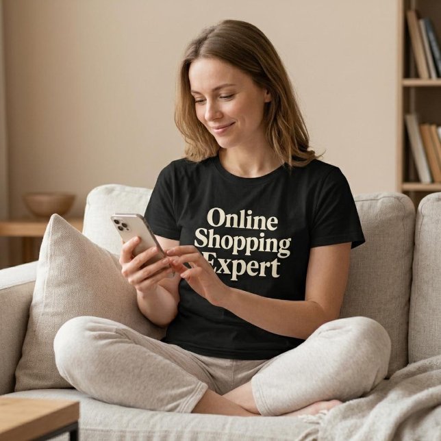 Online Shopping Expert T Shirt (Skapare uppladdad)