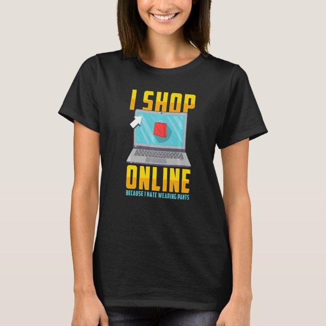 Online Shopping Offert I Shop Online för T Shirt (Framsida)