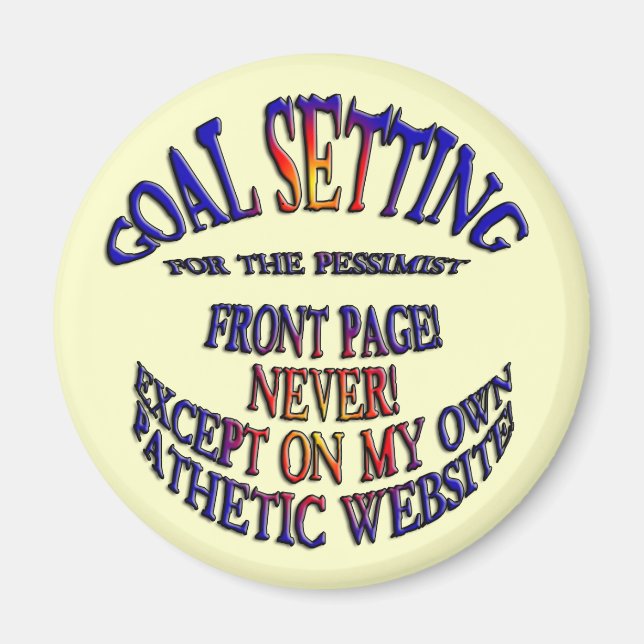 Onlinen Front Page Aldrig Magnet (Framsidan)