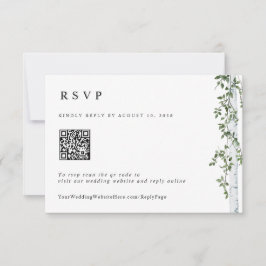 Onlinen QR-kod Bröllop i Träd från Birch Reply  OSA Kort