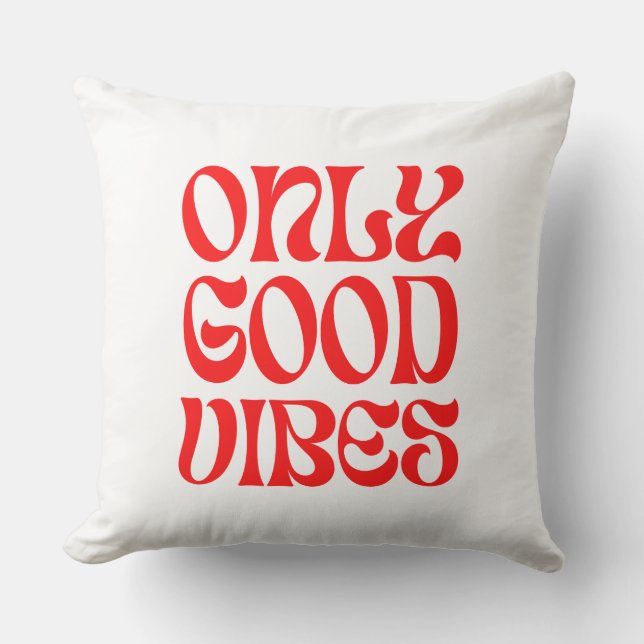 Only good vibes kudde (Framsida)
