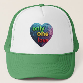 Only One Love – Reggae-Inspired Heart Art  Keps