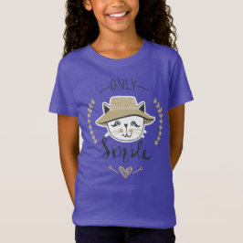 Only Smile Cute Cat T Shirt