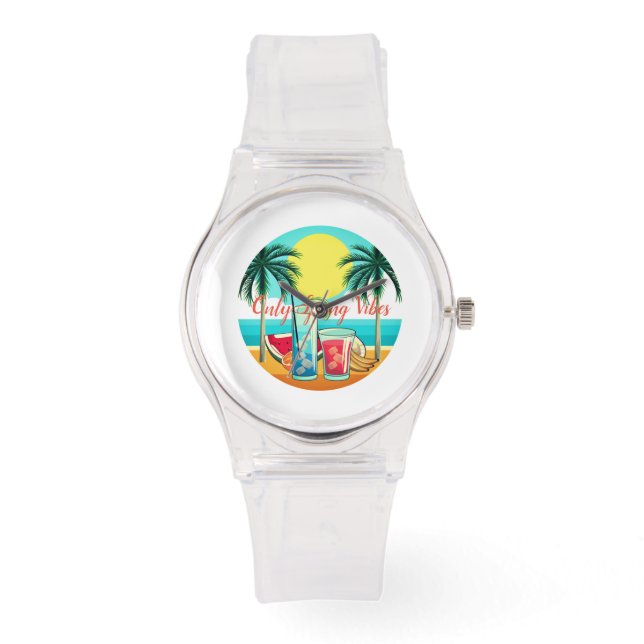 ' Only spring vibes ' eWatch Watch Armbandsur (Framsida)