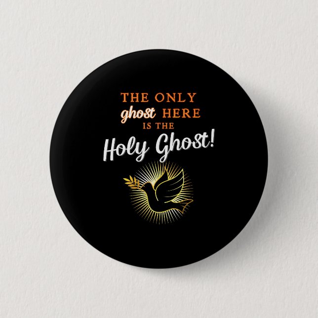 Only The Holy Ghost - Funny Anti Halloween Christi Knapp (Framsida)
