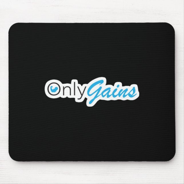 Onlygains-workout Bodybuilding viktande design Musmatta (Framsidan)