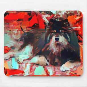 ONNI BEAR-FINNISH LAPPHUND - Mousepad Musmatta