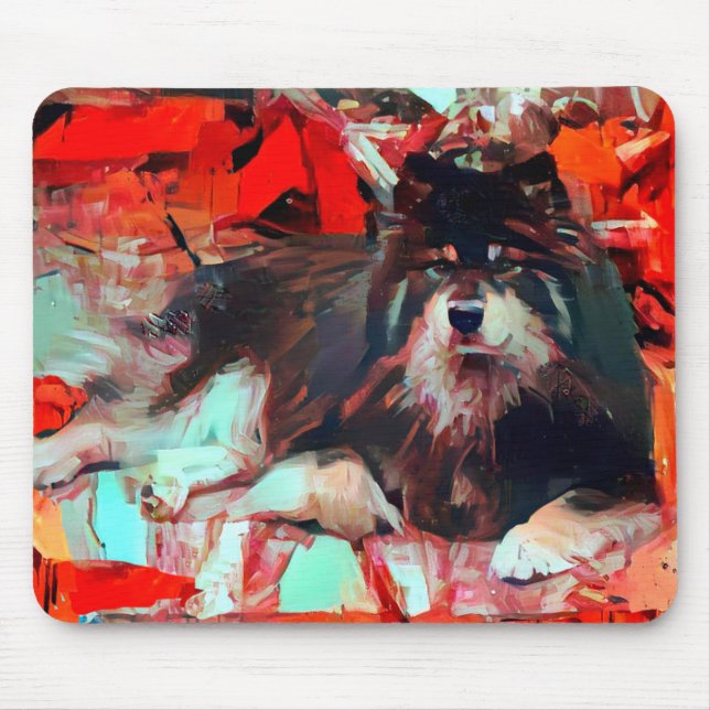 ONNI BEAR-FINNISH LAPPHUND - Mousepad Musmatta (Framsidan)