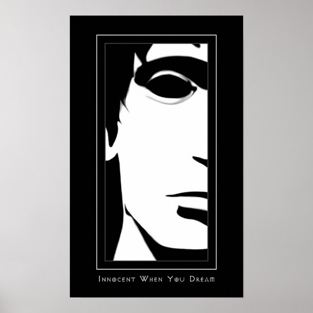 Onocent när du drömmer poster (Framsidan)