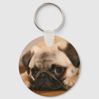 " Onocent " Pug Nyckelring