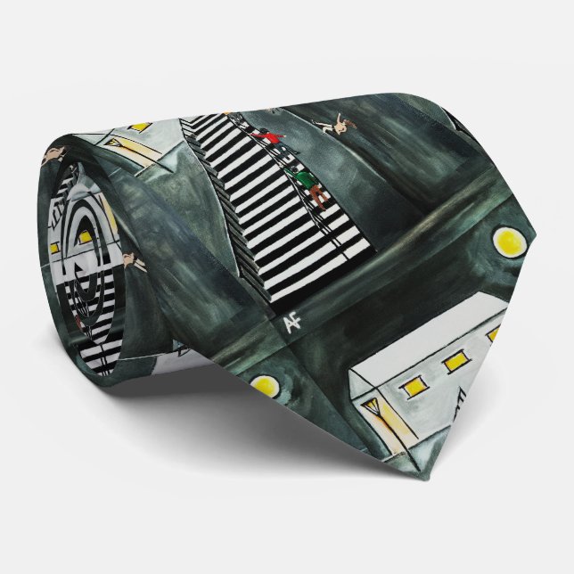 Onödiga steg målning av Alfred Fox Slips (Rullad)