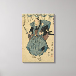 Onoe Kikugoro III - skådespelare runt 1824-1830-Vi Canvastryck