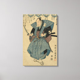 Onoe Kikugoro III - skådespelare runt 1824-1830-Vi Canvastryck