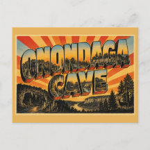 Onondaga Cave State Park MO Vintage Resemål