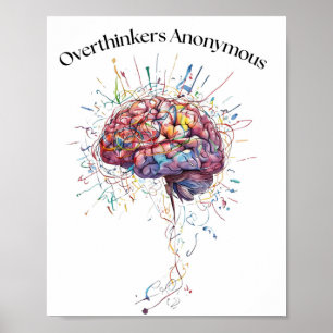 Ononymt - Tänk Spiral HQ Poster