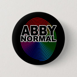 Onormal Abby Normal Färgad Warped Spiral Crazy Knapp