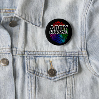 Onormal Abby Normal Färgad Warped Spiral Crazy Knapp