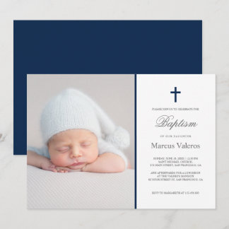 Onormal Elegant Kor-fotoflottan-baptism  Inbjudningar