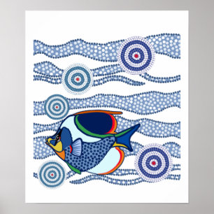 Onormal fiskPoster Poster