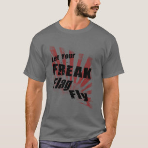 Onormal flagga tee