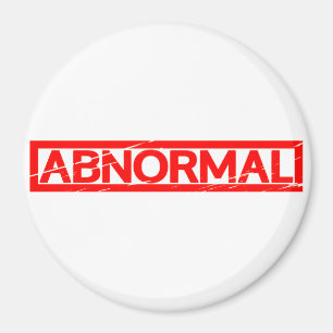 Onormal Frimärke Magnet