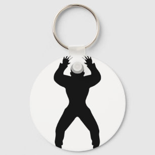 onormal handbollsymbol nyckelring