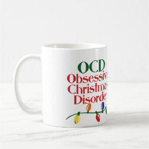 Onormal julstämning kaffemugg