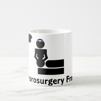 Onormal kaffekopp för Neurosurgery (vit)