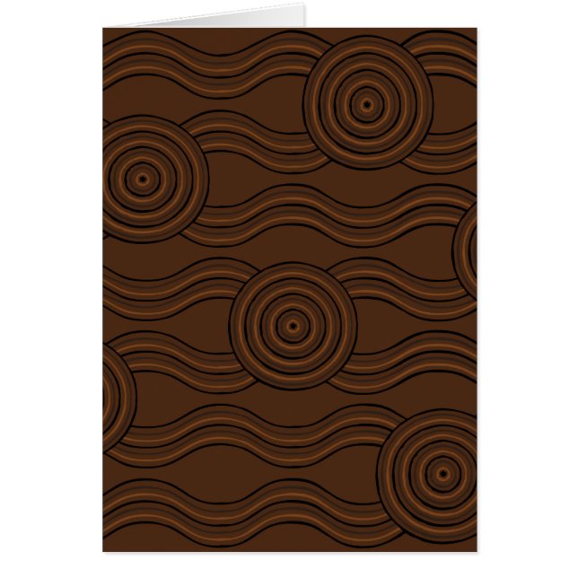 Onormal konsjord hälsningskort (Framsidan)