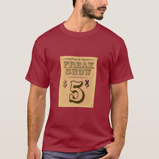 ONORMAL SHOW $5 T-SHIRT (Framsida)