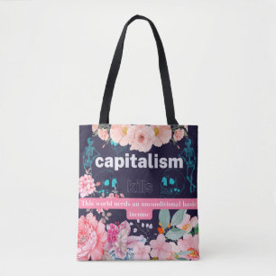 Onormal svart kreativ tygkasse