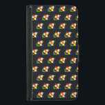 Onormal svart med gult och röd blomma plånboksfodral för samsung galaxy s5<br><div class="desc">Många ovanliga enstaka gula blommor med rödcentra som ställs mot svart bakgrund gör en coola plånbok för att göra någon ljusare, detta upplopp i färg har skapats från ett foto av en söt liten blomma som odlas i min trädgård, det tittar så perfekt att jag bara var tvungen att ta...</div>