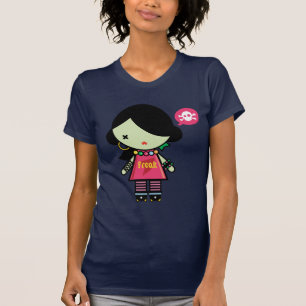 onormal utslagsplats för kortkort t shirt