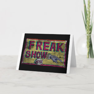 Onormalt Showvintagebaner Kort