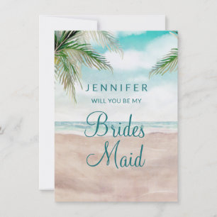 Öns Breeze Beach BE My Bridesmaid Frieri kort