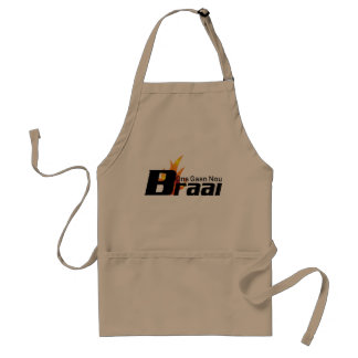 Ons Gaan Nou Braai Apron Förkläde