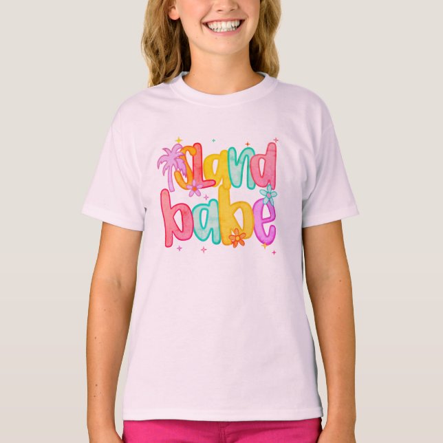 Öns skönhet sommar t shirt (Framsida)