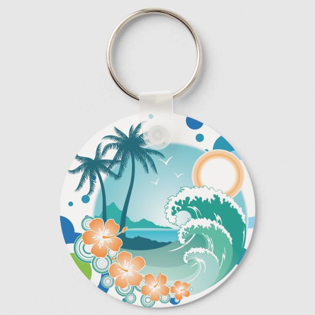 Öns Surfa Keychain Nyckelring (Framsida)